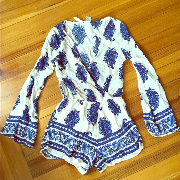 Patterned Romper