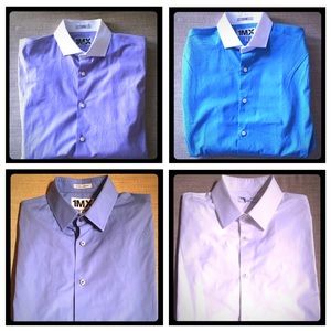 Bundle of 4 Express mens (medium) button up shirts