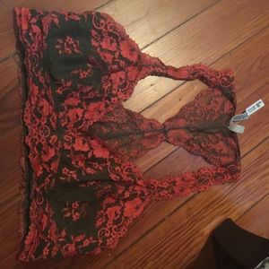 FREE PEOPLE racer back bralette!