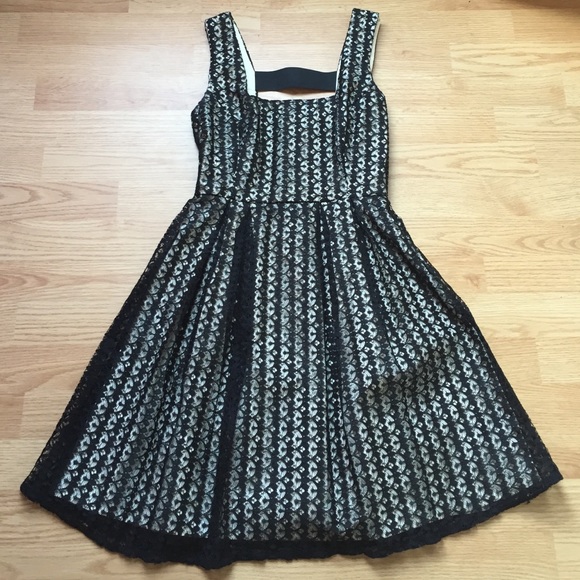 Beautiful Lace Overlay Dress