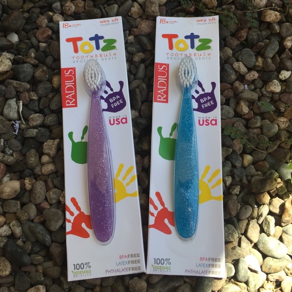 2 for $10. Radius Totz Sparkle Toothbrushed - Picture 2 of 4