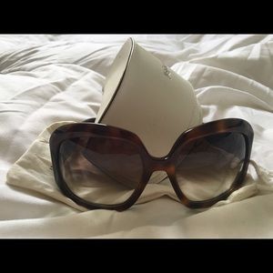 YSL tortoise shell sunglasses