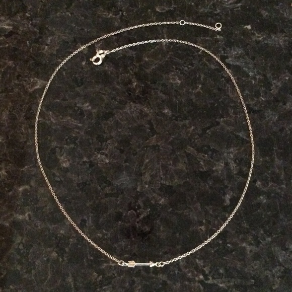 Dainty Arrow Necklace 925 Silver