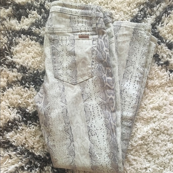 Joe's snake print Jean - Picture 2 of 3