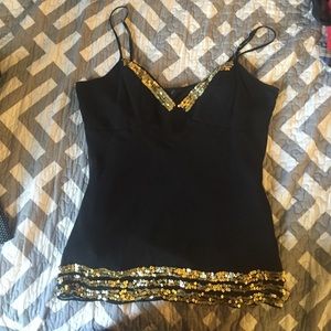 Sequins flirty top