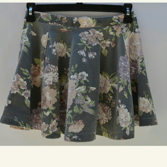 Cute floral skater skirt