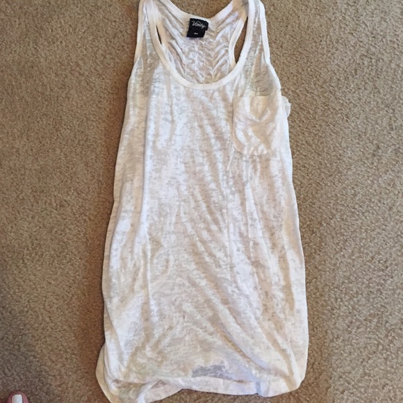 White tank top