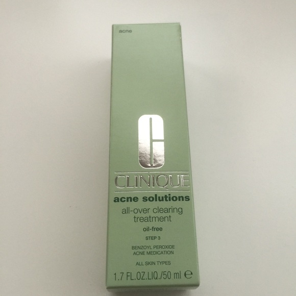 Clinique acne clearing treatment