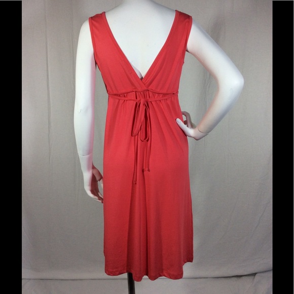 Eco-centric Empire Waist Organic Cotton Dress. - Picture 2 of 4