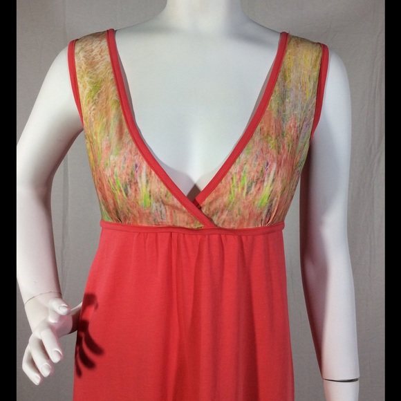 Eco-centric Empire Waist Organic Cotton Dress. - Picture 3 of 4
