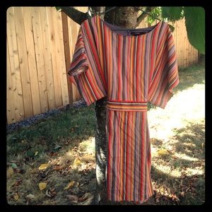 Vertigo multi colored kimono style dressed