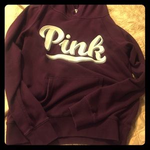PINK VS Maroon Sweatshirt