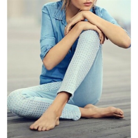 DL1961 Angel eyelet jeans - size 25