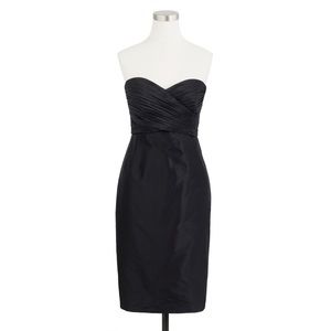 J Crew Kristin Dress in Silk Taffeta NWT
