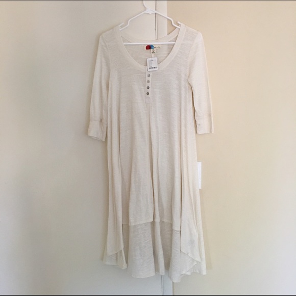 Free People asymmetrical dress, size small