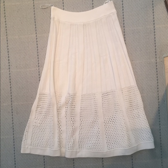 White Midi Skirt