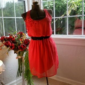 Peach dress!