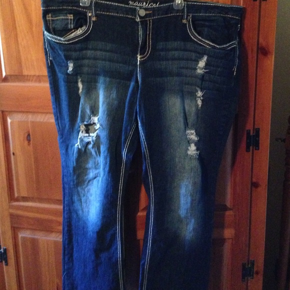 Plus size Boot cut jeans!