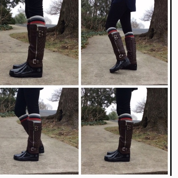 •quilted rain boots• - Picture 3 of 4