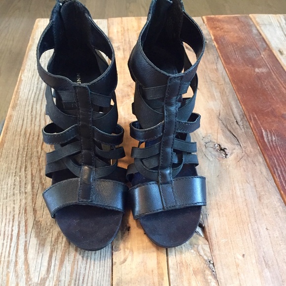 Nine West Gladiator Wedges, Size 8