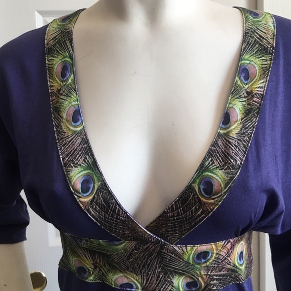 Eco-Centric Tie Back Kimono Organic Cotton Dress. - Picture 4 of 4