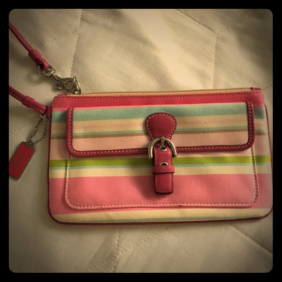 Coach wristlet