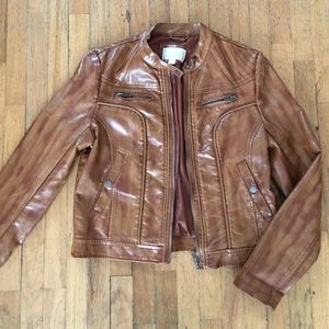Pleather jacket