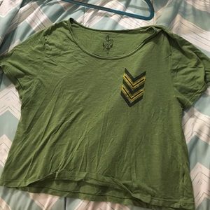 Army Crop Top