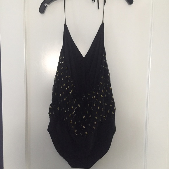 Sparkle and Fade Halter Bodysuit - Picture 4 of 4