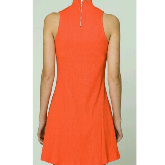 Cyber Monday Deal!> Mock Turtle Neck Swing Dress - Picture 2 of 3