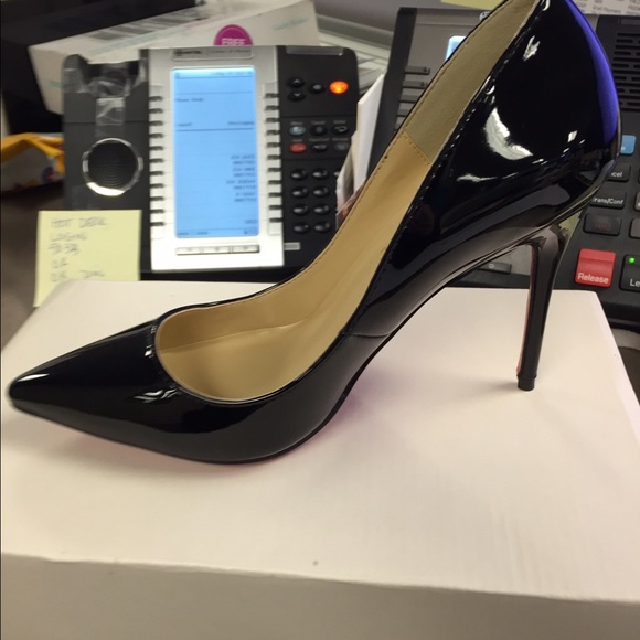 Red bottom Patent Leather Heel