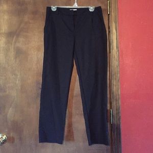 Van Heusen Black Stretch Slacks Sz 4