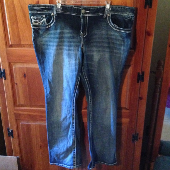 Boot cut jeans!