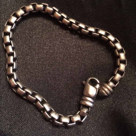 Authentic David Yurman box chain bracelet