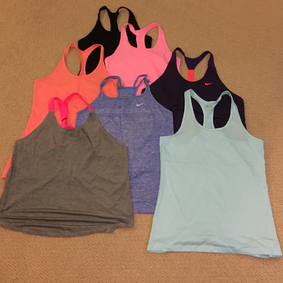 Nike Tops - Nike tank wardrobe :: all 7!