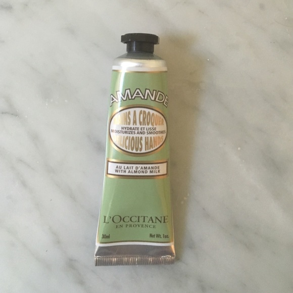 New loccitaine almond hand lotion