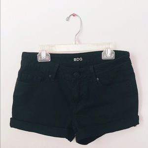 Black BDG Urban Outfitters Mid-rise Shorts