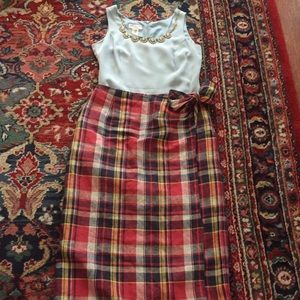 Amanda Smith Skirt, Size 10, Wrap/Maxi Style Skirt