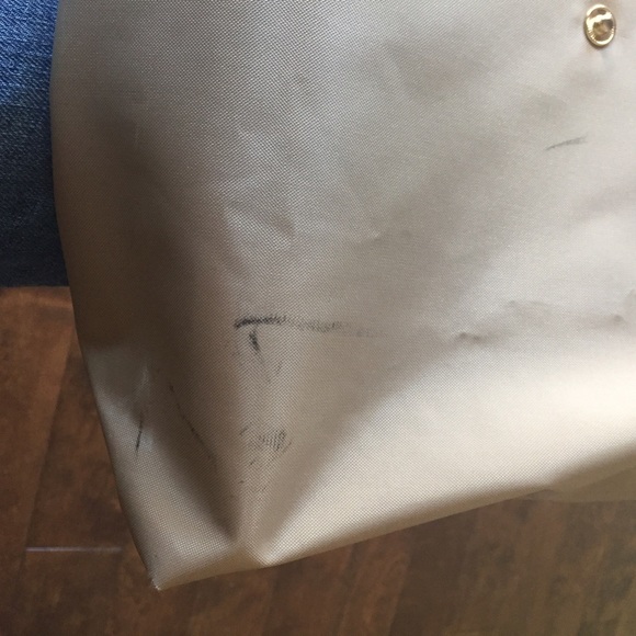 Longchamp le pilage tan open tote - Picture 2 of 4