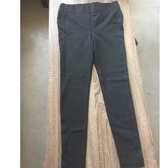 Seamed Ponte Pant Grey Heather