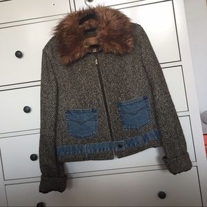 Guess Brown tweed Jacket