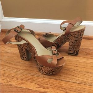 Levity Wedged Platform Sandals