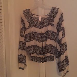 Xhilaration Long Sleeve Shear dress shirt