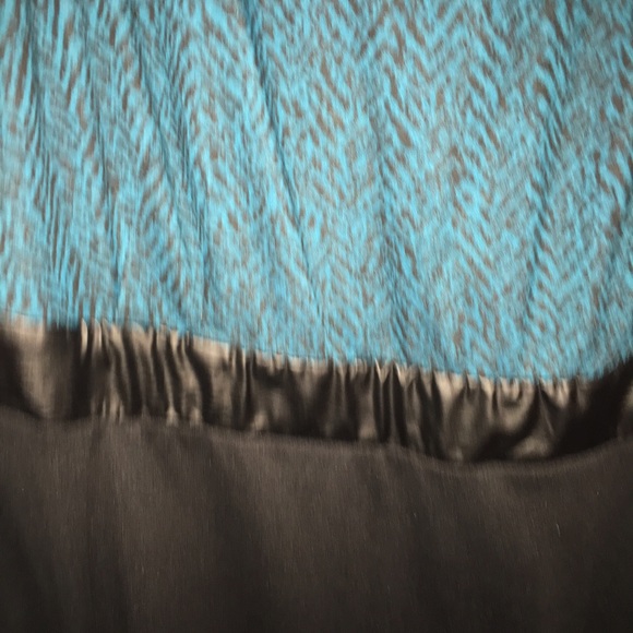 NY Collection knit dress, green/black, 3X - Picture 2 of 4