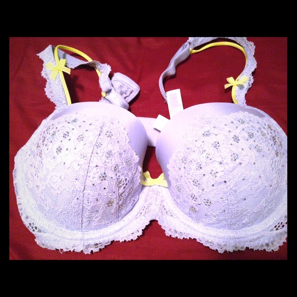 Rhinestone bra