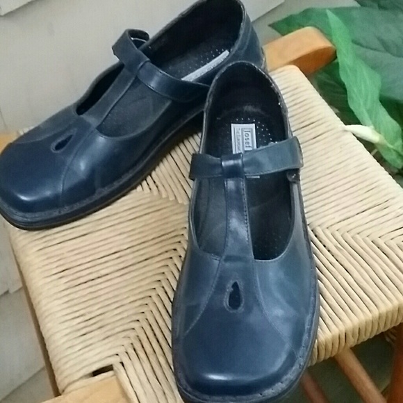 Seibel Blue Leather Mary Jane