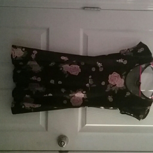 Floral skater dress