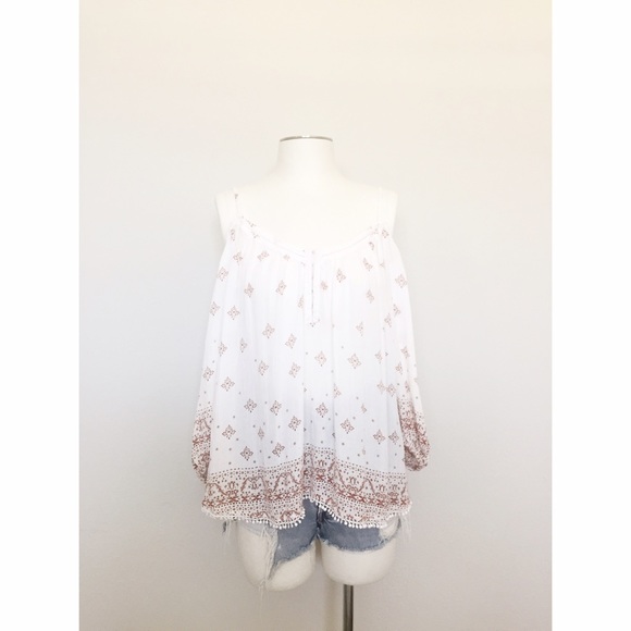 Boho-Inspired Off the Shoulder Top