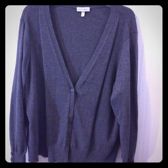 Fashion Bug Sweaters - 🔹Bogo 50% Off🔹Grey cardigan