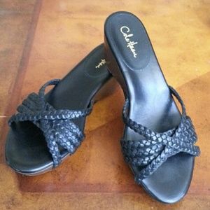 Cole Haan Platform Sandels Sz 5.5